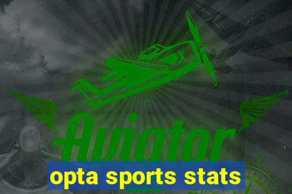 opta sports stats